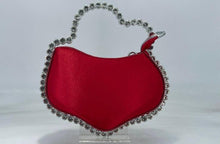 Load image into Gallery viewer, Red Satin Bag