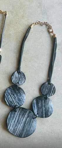 B&W Statement Necklace