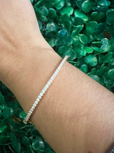Load image into Gallery viewer, Rose Gold Pavé Bangle
