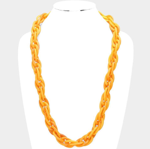 Acrylic Long Necklace