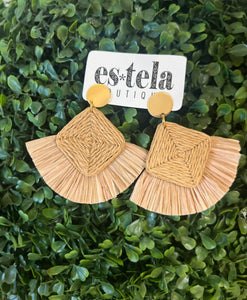 Raffia Earrings