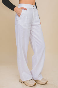 Linen Blend Pants