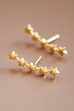 Load image into Gallery viewer, Stars Crawler  Earrings