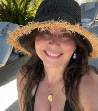 Load image into Gallery viewer, Straw Bucket Hat