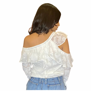 Open Shoulder Asymmetric Top