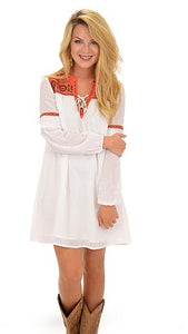 Tribal White Tunic