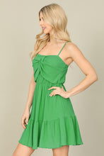 Load image into Gallery viewer, Twist Green Dress