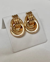 Load image into Gallery viewer, Gold Statement Earrings