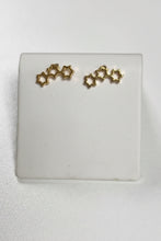 Load image into Gallery viewer, Three Little Stars Stud Earrings
