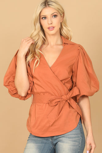 Terra Surplice Top