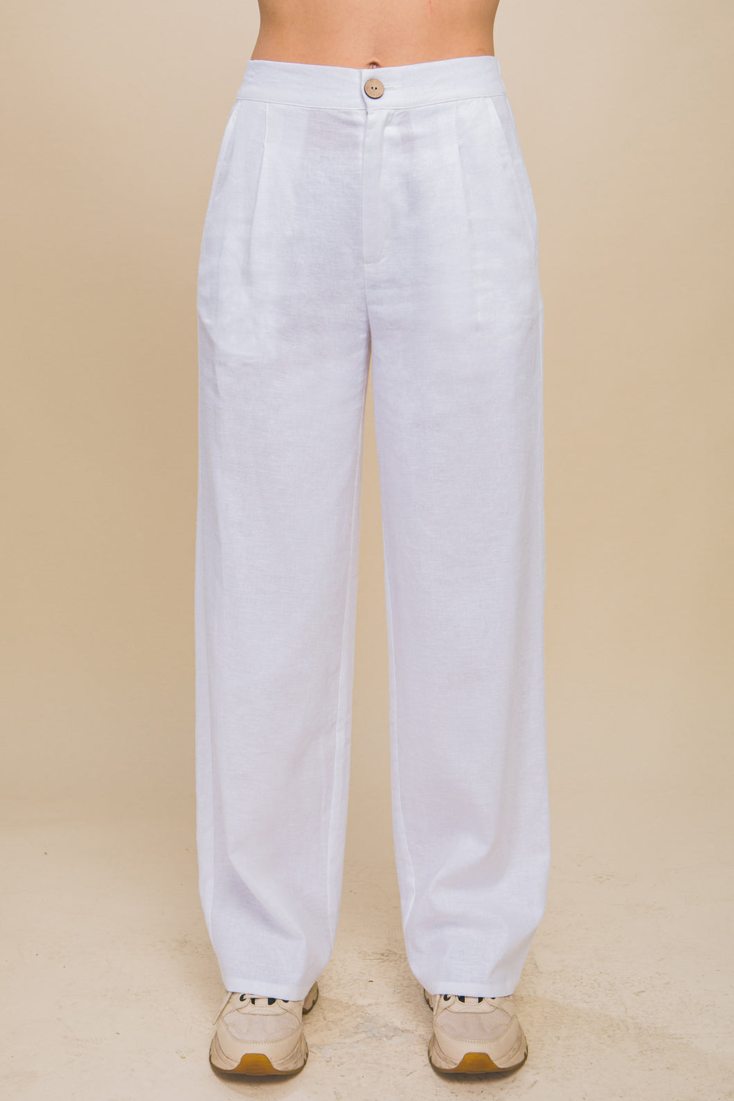 Linen Blend Pants