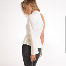 Load image into Gallery viewer, Asymmetric Satin Top