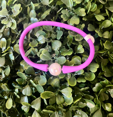 Violet Silicone Bracelet