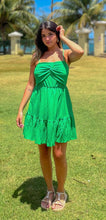 Load image into Gallery viewer, Twist Green Dress