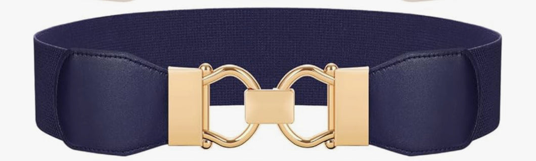 Elastic Belt (Navy)