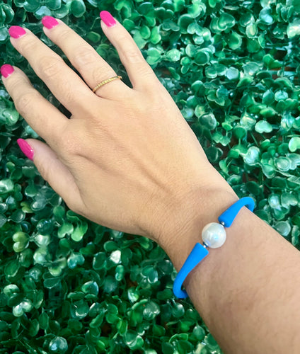 Royal Blue Silicon Bracelet