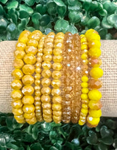 Load image into Gallery viewer, Yellow Bracelet Set