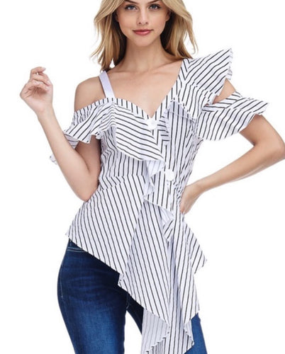 Asymmetric White Top
