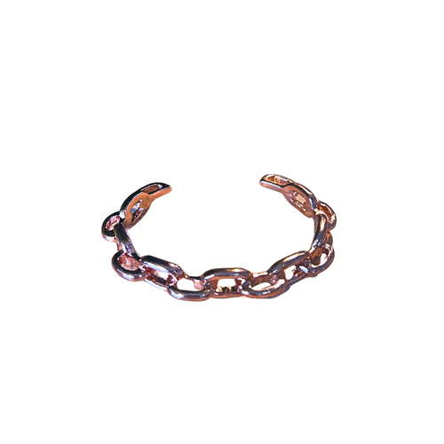 Rose Gold Chain Cuff Bracelet