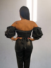 Load image into Gallery viewer, Off Shoulder Black Top