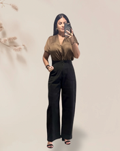 Load image into Gallery viewer, Black Barrel Pants