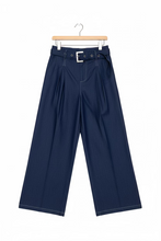 Load image into Gallery viewer, High Waisted Dark Denim pants