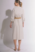 Load image into Gallery viewer, Linen Blend Sand Dress