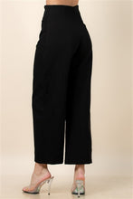 Load image into Gallery viewer, Black Barrel Pants