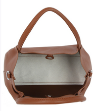 Load image into Gallery viewer, Brown Satchel Handbag Set
