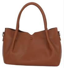 Load image into Gallery viewer, Brown Satchel Handbag Set