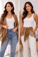 Load image into Gallery viewer, Fringe Shawl