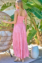 Load image into Gallery viewer, Smocked Ruffle Maxi Dress