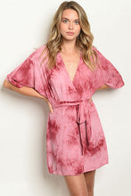 Load image into Gallery viewer, Rose Tie Dye Dress