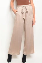 Load image into Gallery viewer, Taupe Wide Leg Pants