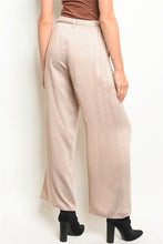 Load image into Gallery viewer, Taupe Wide Leg Pants