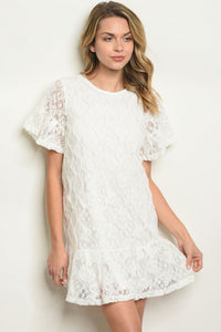 White Lace Dress