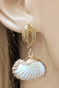 Sea Shells Love Earrings