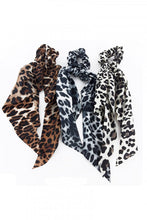 Load image into Gallery viewer, Animal Print Scarf Scrunchies