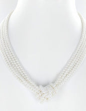 Load image into Gallery viewer, Pearl Knot Necklace