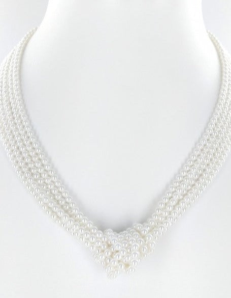 Pearl Knot Necklace – estelaboutique