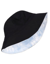 Load image into Gallery viewer, PATCHED DYE DOUBLE-SIDE-WEAR REVERSIBLE BUCKET HAT (kid)