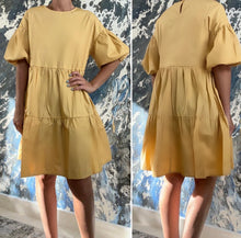 Load image into Gallery viewer, Yellow Baby Doll Dress