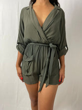 Load image into Gallery viewer, Olive Latiste Romper