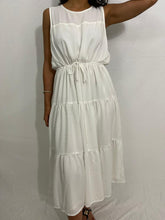 Load image into Gallery viewer, White Midi Dress