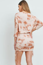 Load image into Gallery viewer, Rust Tie Dye Dress