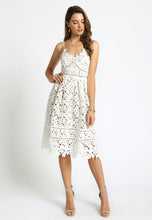 Load image into Gallery viewer, Lace  White Dress